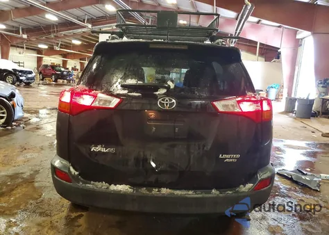 2013 Toyota Rav4 Limited from USA, damaged, VIN 2T3DFREV8DW092503